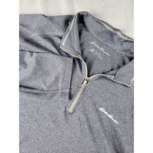 Eddie Bauer Pullover Activewear Half Zip Athletic Lightweight Top Mens TL